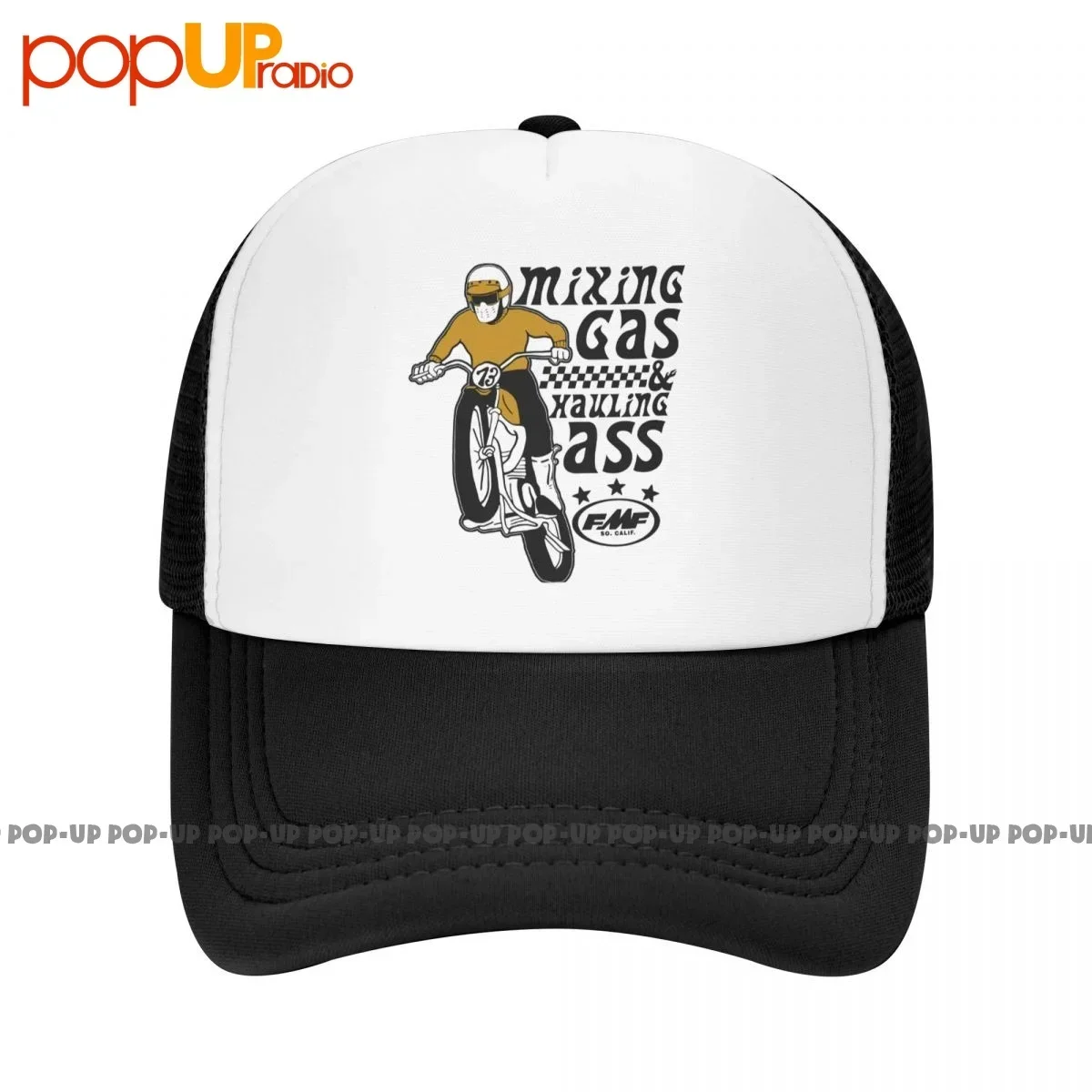 Fmf Racing Dregss S Motocross Baseball Cap Trucker Hats Breathable Sunscreen Fashion Adjustable Design