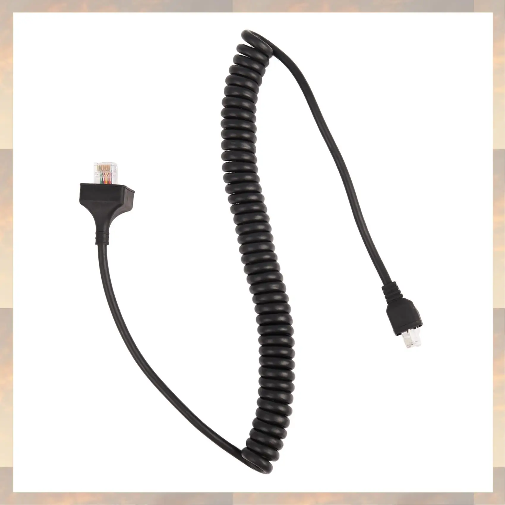 2025 New-10X 8 pinos substituição alto-falante microfone cabo para kenwood TK-868G TK-768G TK-862G TM-271A TM-471A TK-760 radi