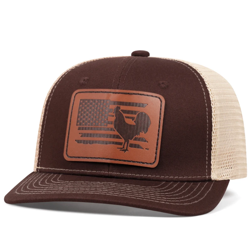 NEW Rooster Skin Label Fashion Duck Tongue Hat Adjustable Sun Shade Truck Cowboy Hat Men\'s Hip Hop Baseball Hat Snapback Hat