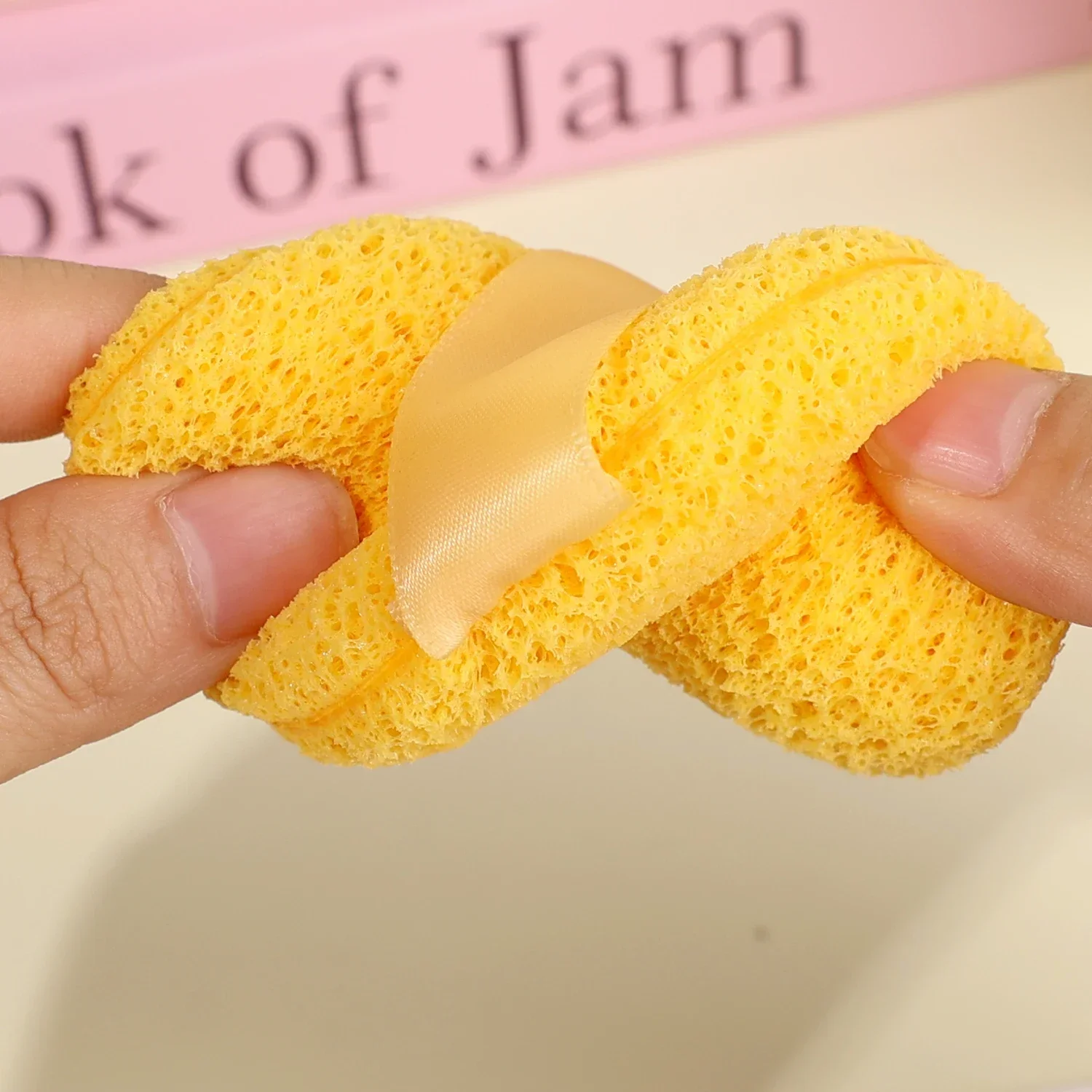 قناع الطين الأنظف نفخة التقشير إزالة الرؤوس السوداء غسل الوجه التطهير الإسفنج مزيل ماكياج رغوة الإسفنج منصات تنظيف الوجه أداة #4