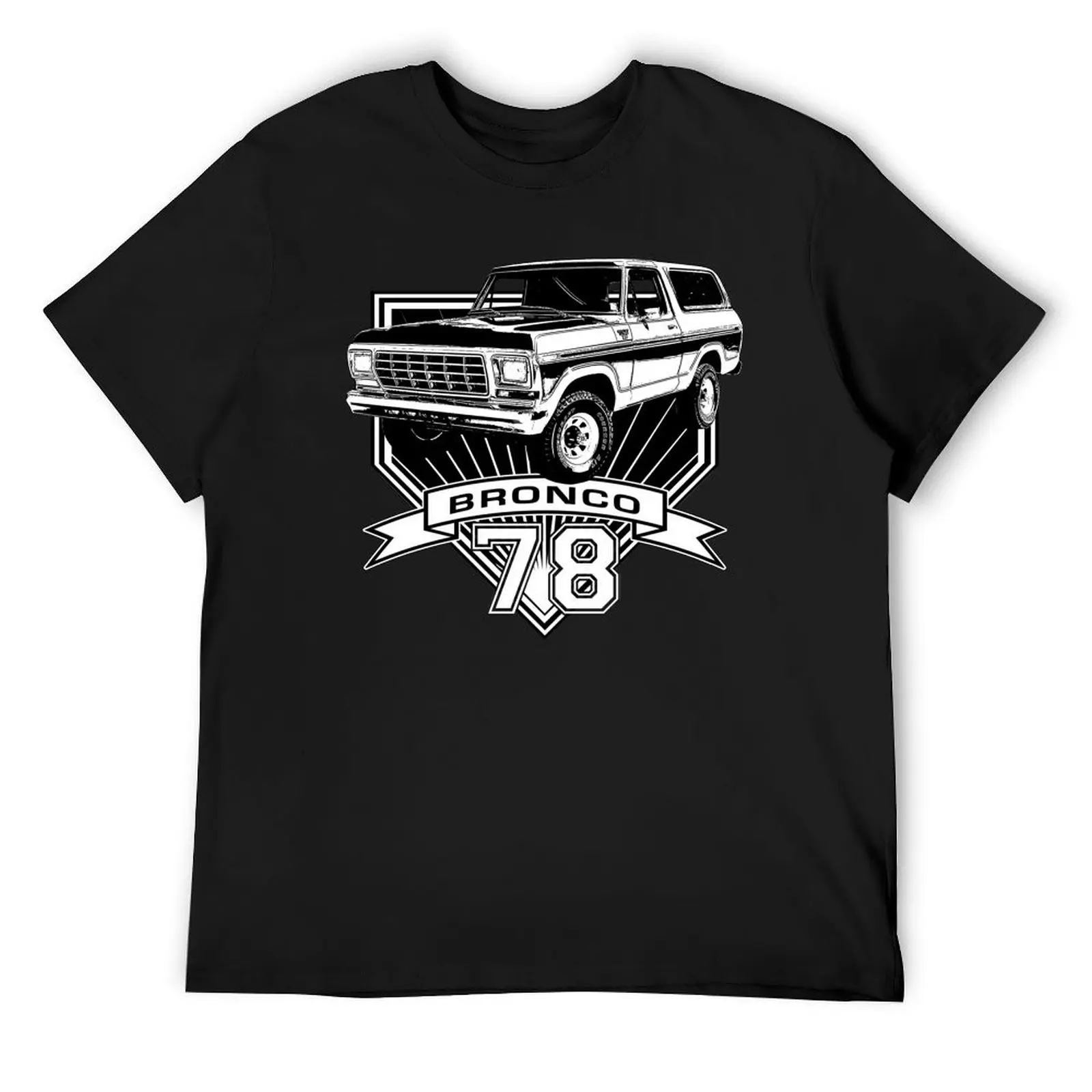 

1978 Bronco T-Shirt anime figures shirts graphic tees tees animal prinfor boys mens graphic t-shirts big and tall