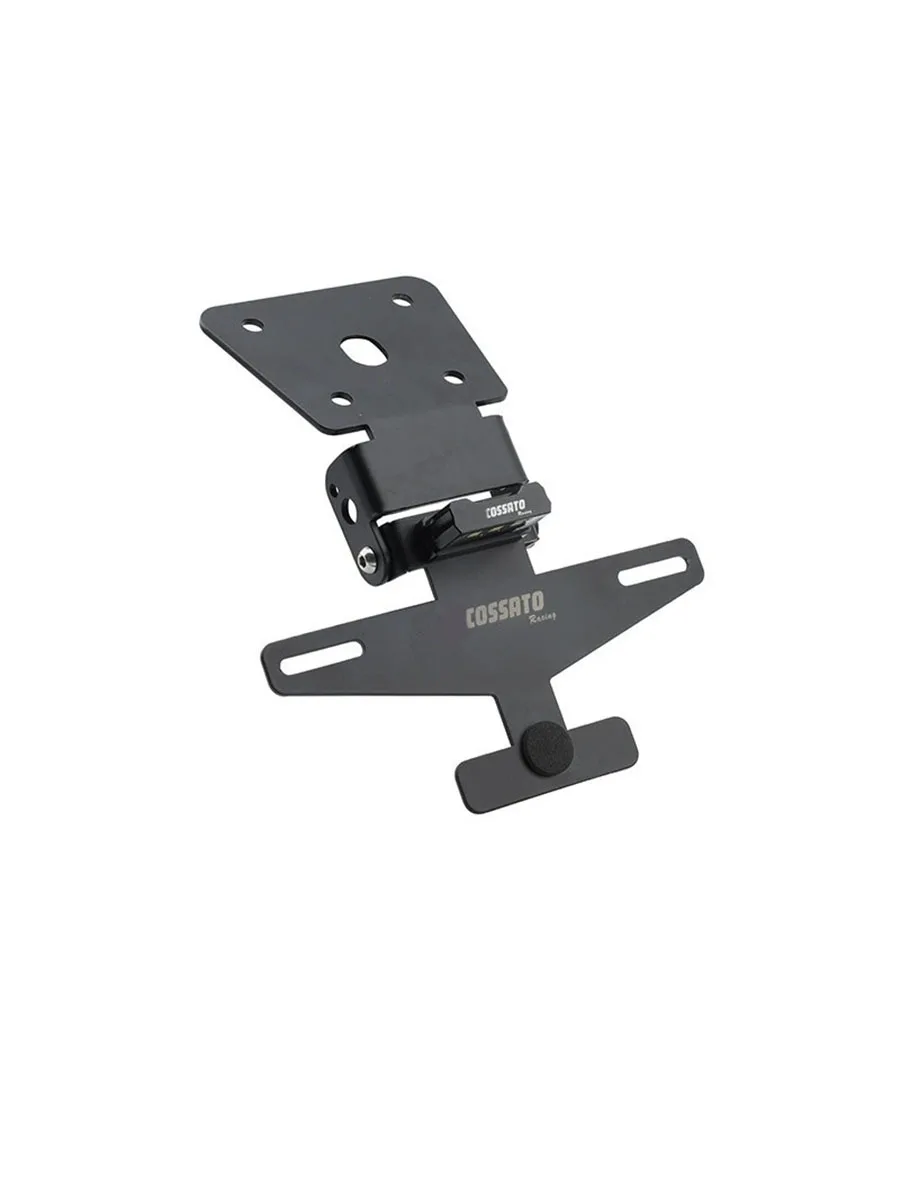 USERX Universal Motorcycle Accessories Short-tail stainless steel folded License plate holders for Zongshen Saikelon RC401