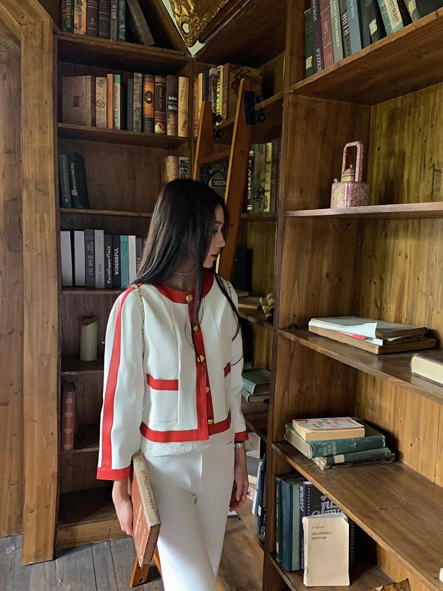 Jaqueta Retrô de Couro Feminina Boamarket: Top Casual da Moda Jovem - Escolha dos Mais Novos, Sem Restoques, Esgotado, Nova Chegada Outono 2025