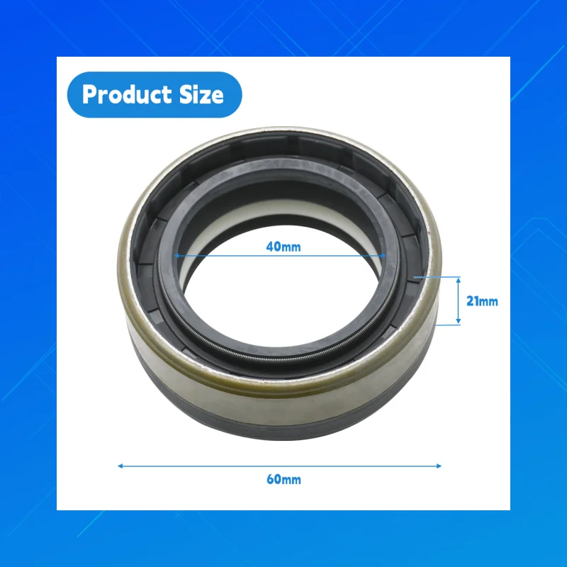 

DMHUI high -quality agricultural machinery oil seals,size 40x60x21mm COMBI SF19 style，applicable to CAT 4431364 Carallo 426075