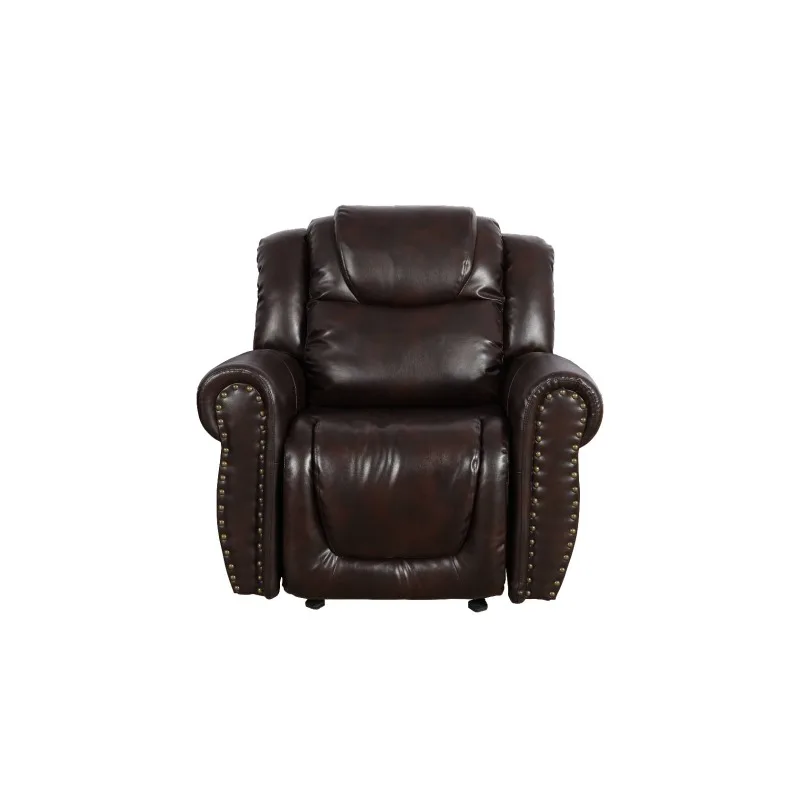 

Espresso Breathing Leather Chair Living Room Sofa sofas for living room