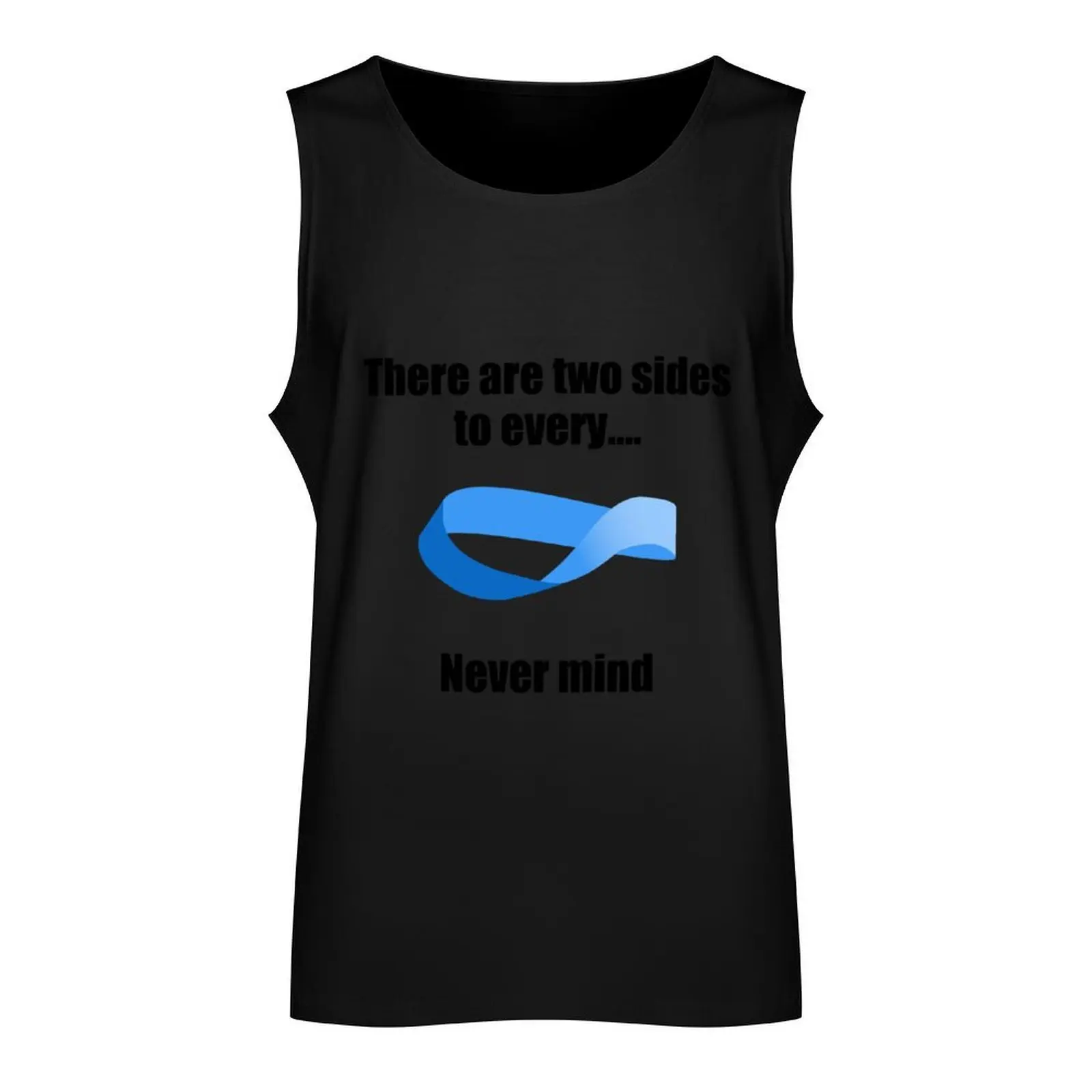 Mobius strip Two Sides Tank Top gym t-shirts man gym clothing gym shirts