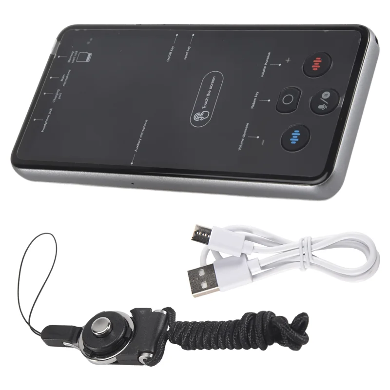 S85 Pro Portable Audio Translator 138 Language Recording 19 Offline Real Time Chatgpt AI Voice Photo Group Translation-AU47