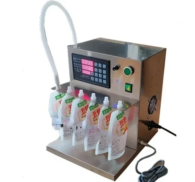 

Food Grade Peristaltic Pump Machine Viscous Yogurt & Soybean Milk Pouch Filling Equipment