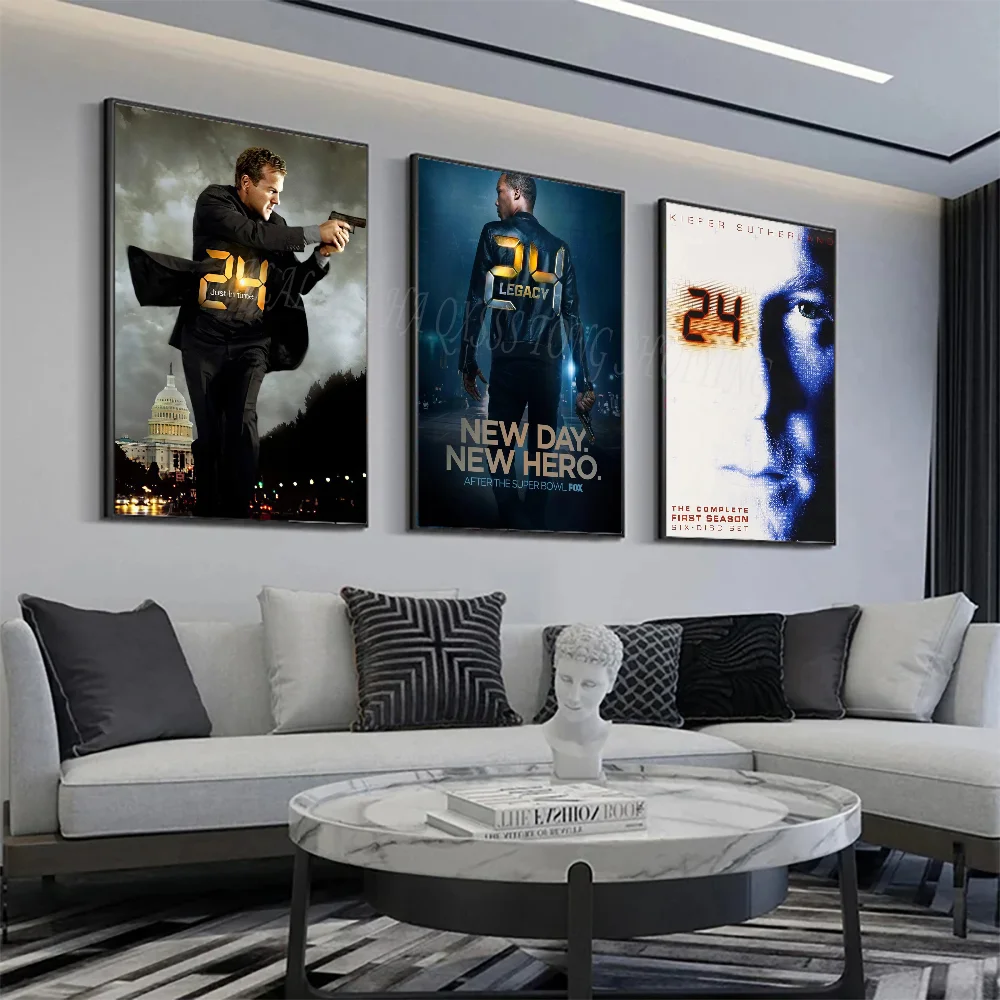 American TV 24 Poster Wall Art Home Decor Room Decor Digital Painting Living Room Restaurant Kitchen Art