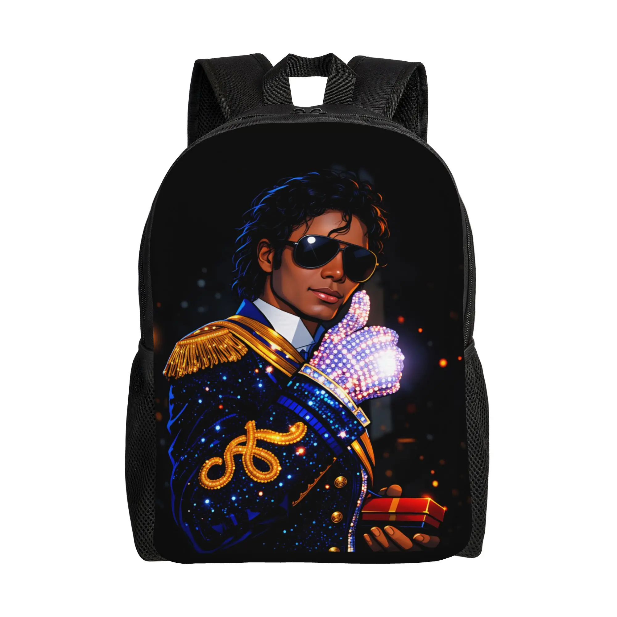 

Michael Jackson Musicians Singers Dancers Backpack Travel Backpacks Men Streetwear School Bags Designer Lightweight Rucksack