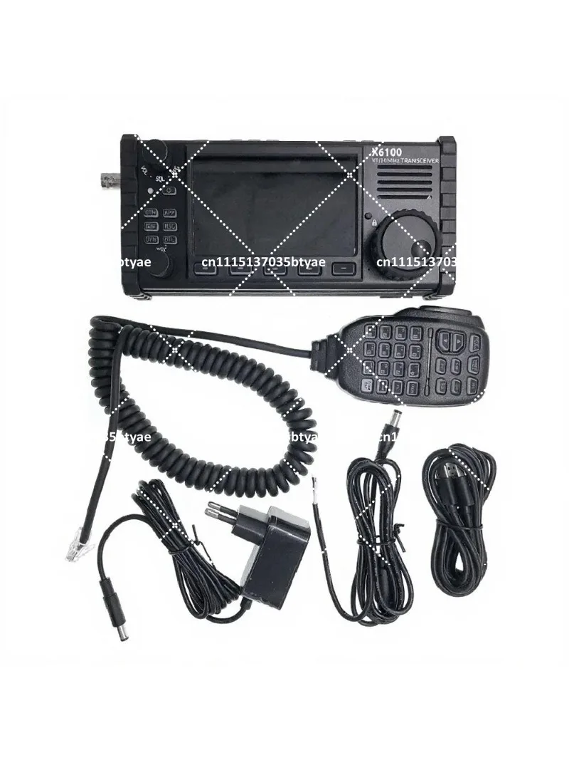 SDR Shortwave Transceiver With Antenna Tuner All Mode Transceiver Original XIEGU X6100 50MHz HF Transceiver Portable