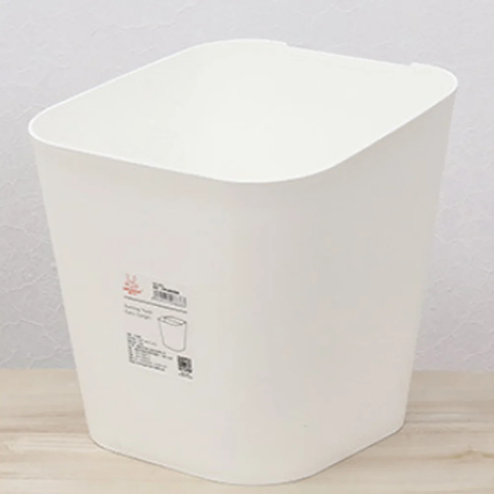 

Thick Plastic Garbage Can Wet Dry Classification Home Garbage Container Fashion Simple Design Rubbish Storage Box Green