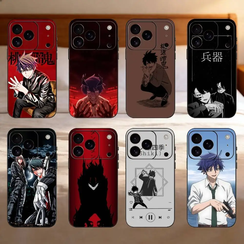 

TOUGEN ANKI S-Shiki Ichinose Phone Case Silicone black Soft For IPhone 17,16,15,14,13,12,11,SE,Plus Pro Max