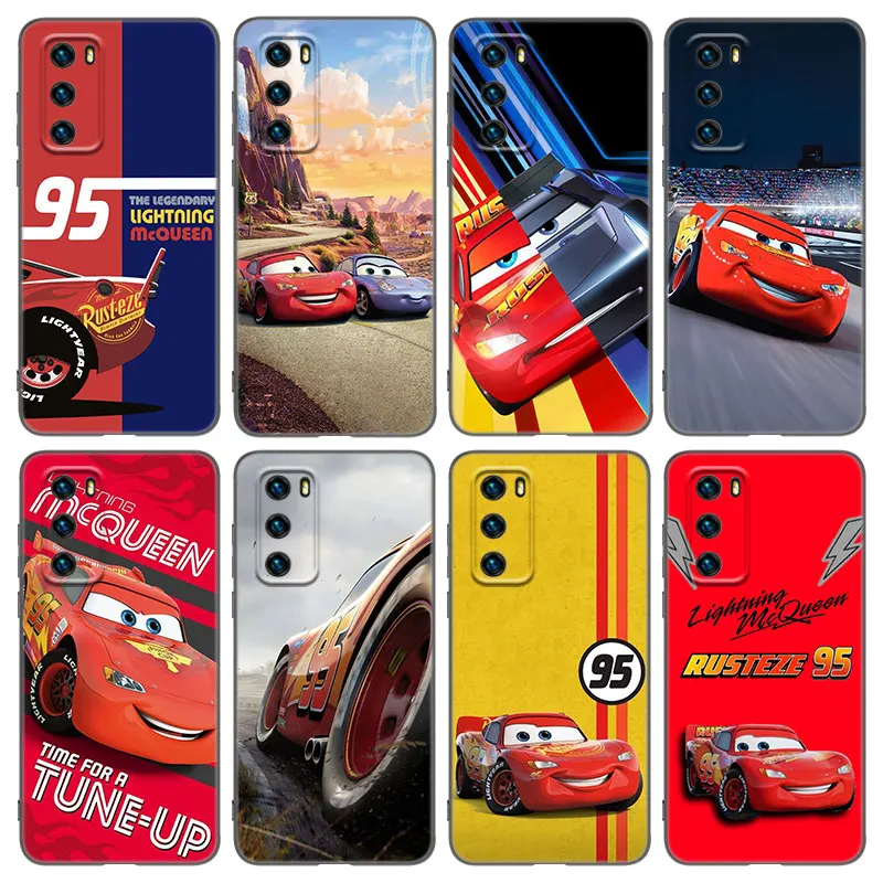 เคสโทรศัพท์ Lightning M-McQueen 95, สำหรับ Huawei pura 70 P30พิเศษ P20 P40 Lite P60 P50 Pro P50E P Smart 2018 2019 2020