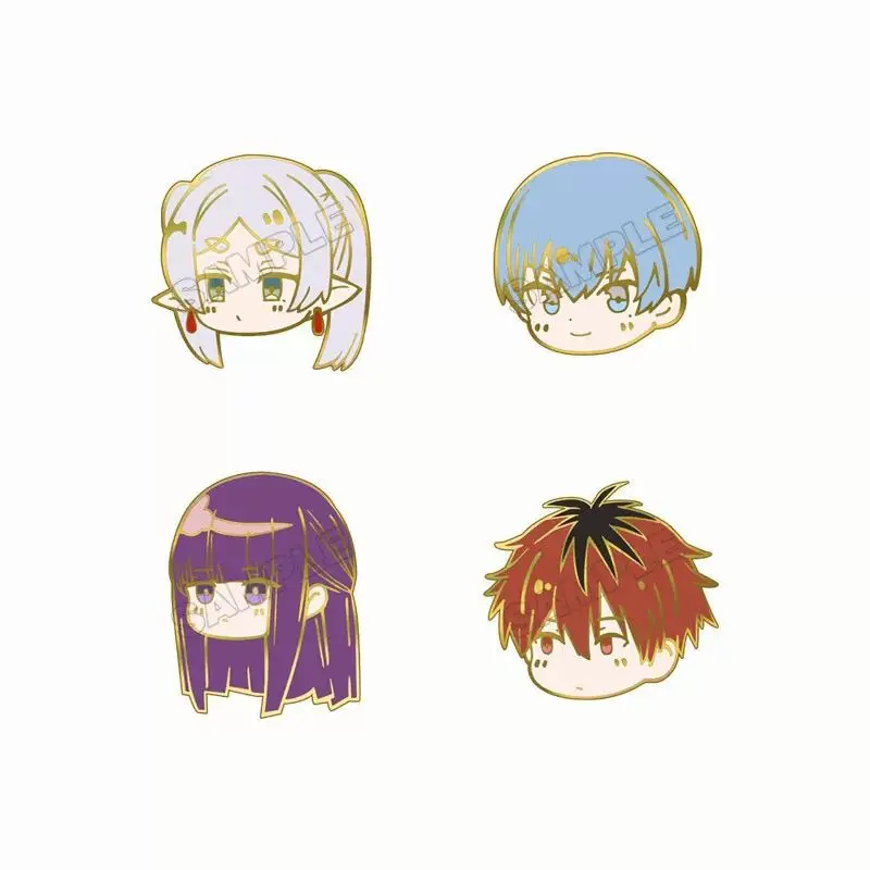 Cute Anime Elf Character Enamel Pins Cartoon Figure Alloy Brooch Kawaii Lapel Badge Decor for Backpack Jacket Hat Fashion