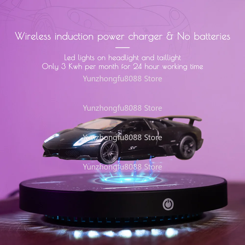 Magnetic Levitating Car 360° Free Rotation, Home Office Docoration, Unique Business Gift, Creative Gift
