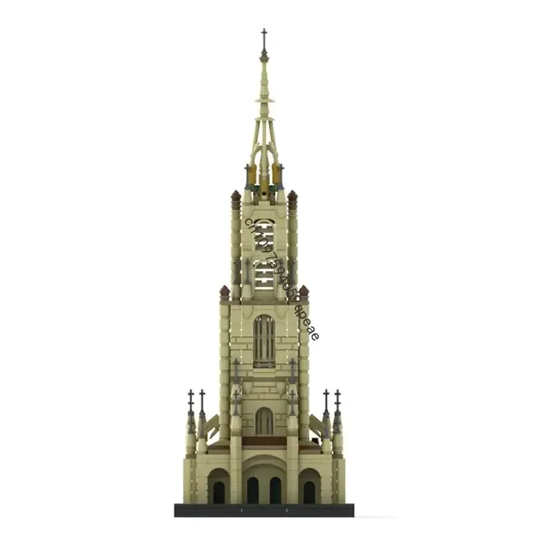 

НОВИНКА: Конструктор MOC «Европейская средневековая улица» с моделью Бернского собора, 2044 детали. Креативный конструктор-головоломка для самостоятельной сборки. Идеи для творчества. Детские игрушки. Подарки на день рождения.