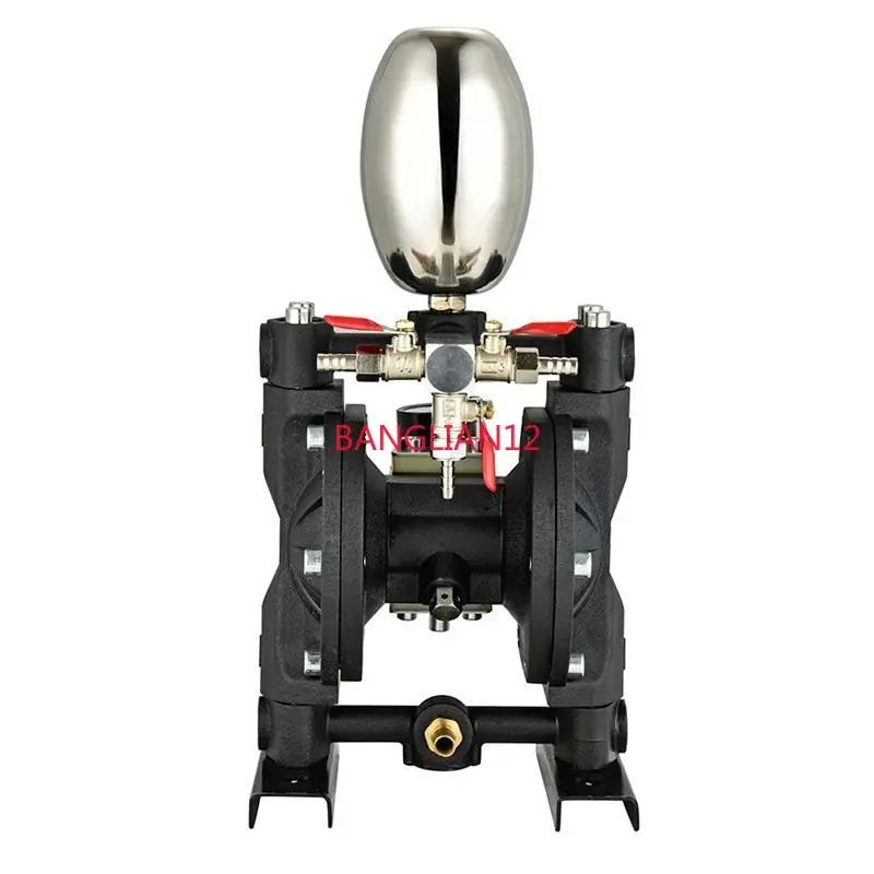High pressure pneumatic diaphragm pump, booster acid and alkali resistant water-based paint latex paint