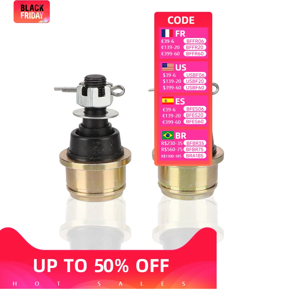 볼 조인트 상단 및 하단, 야마하 UTV ATV YFM YXR 350 400 450 660 700 코뿔소 빅베어 그리즐리 브루인 코디악 울버린용, 1 쌍