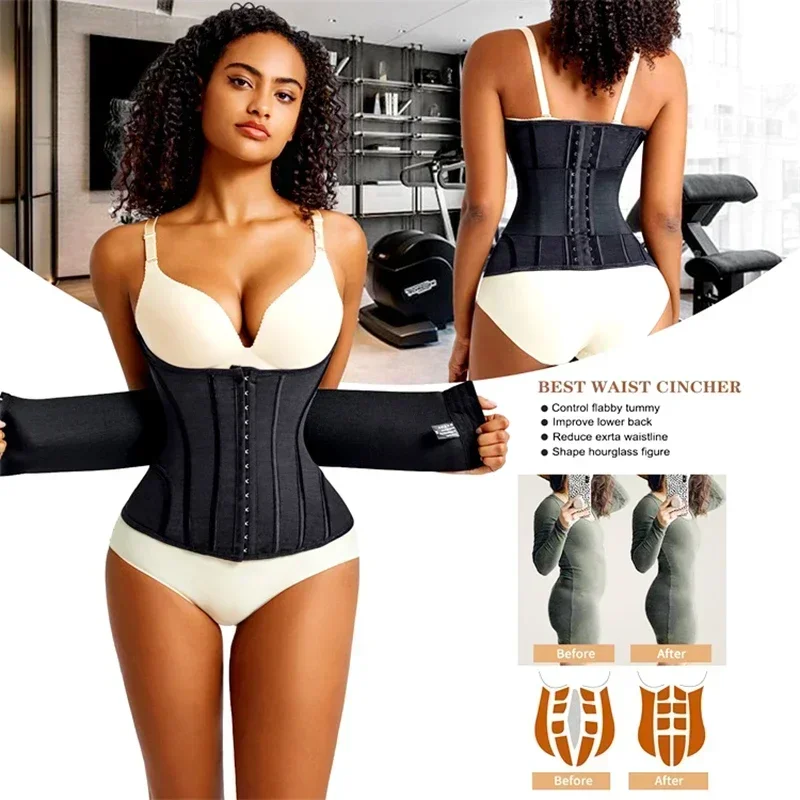 AfruliA XXXS Taille Trainer Korsett Bindemittel Wrap Abnehmen Mantel Gürtel Flache Bauch Band Body Shaper Fajas Kolumbianischen Gürtel Shapewear