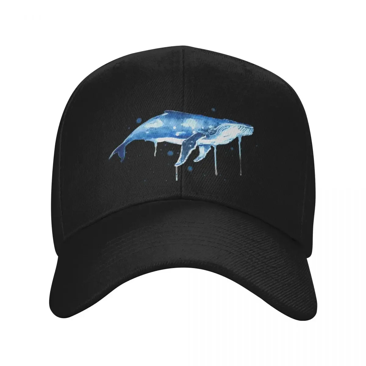 

Humpback Whale Baseball Cap Big Size Hat black New In The Hat Women Beach Fashion Men's