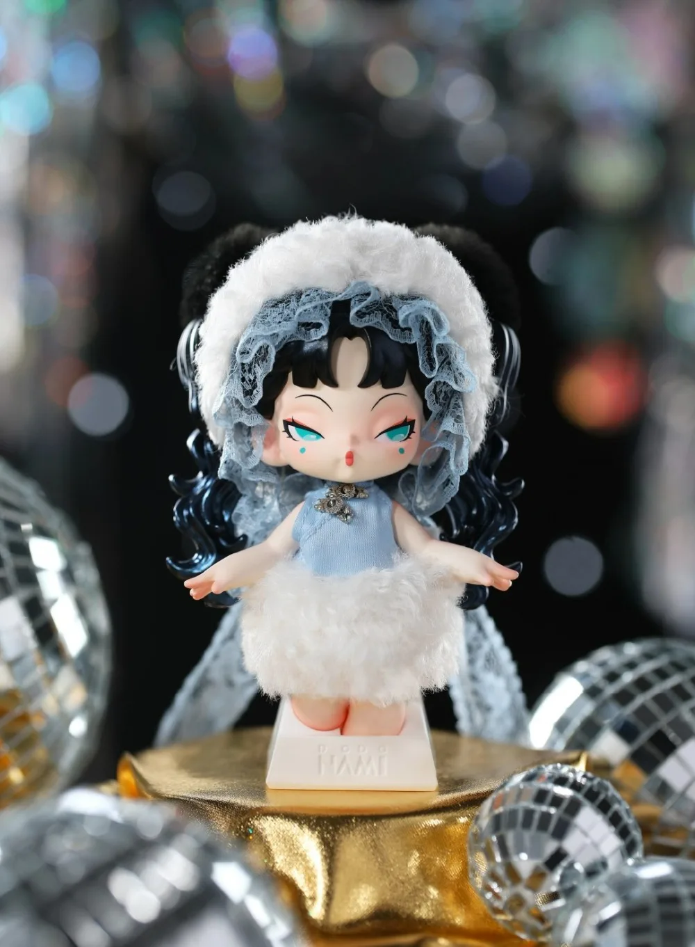 DODO NAMI Midnight Disco Blind Box Mystery Box Dolls Desktop Ornament Anime Figure Cute Pendant Figurine Girl Gift