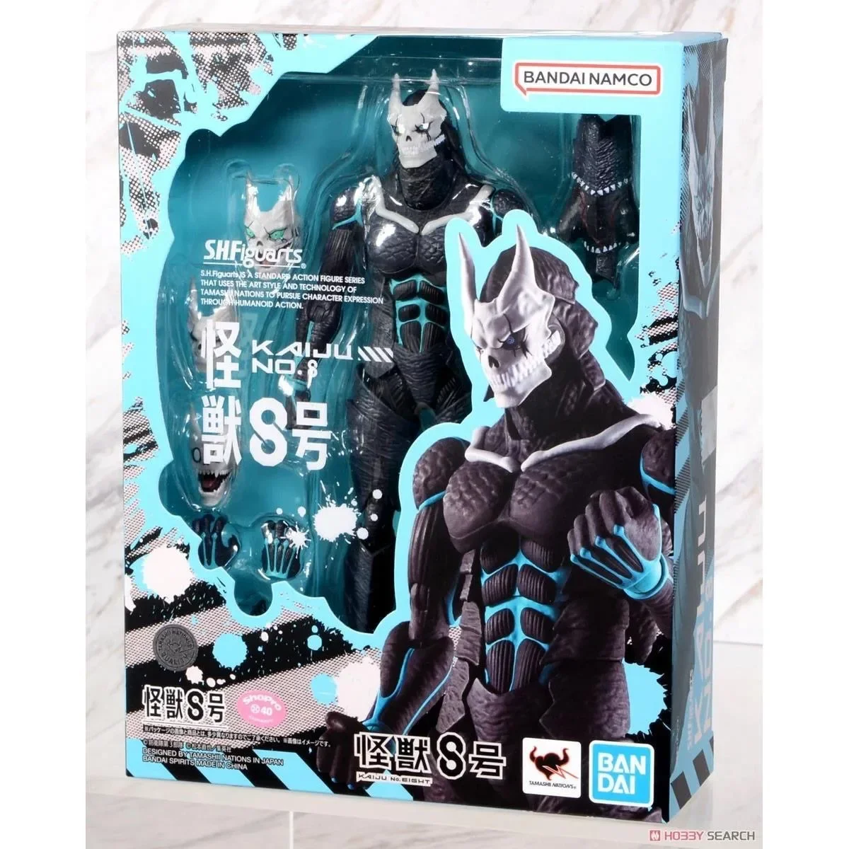 Bandai Original Anime SHF Kaiju No.8 Toy Figure Kaiju No.9 Action Figures Gk Figurine Model Collection Room Decoration Toys Gift