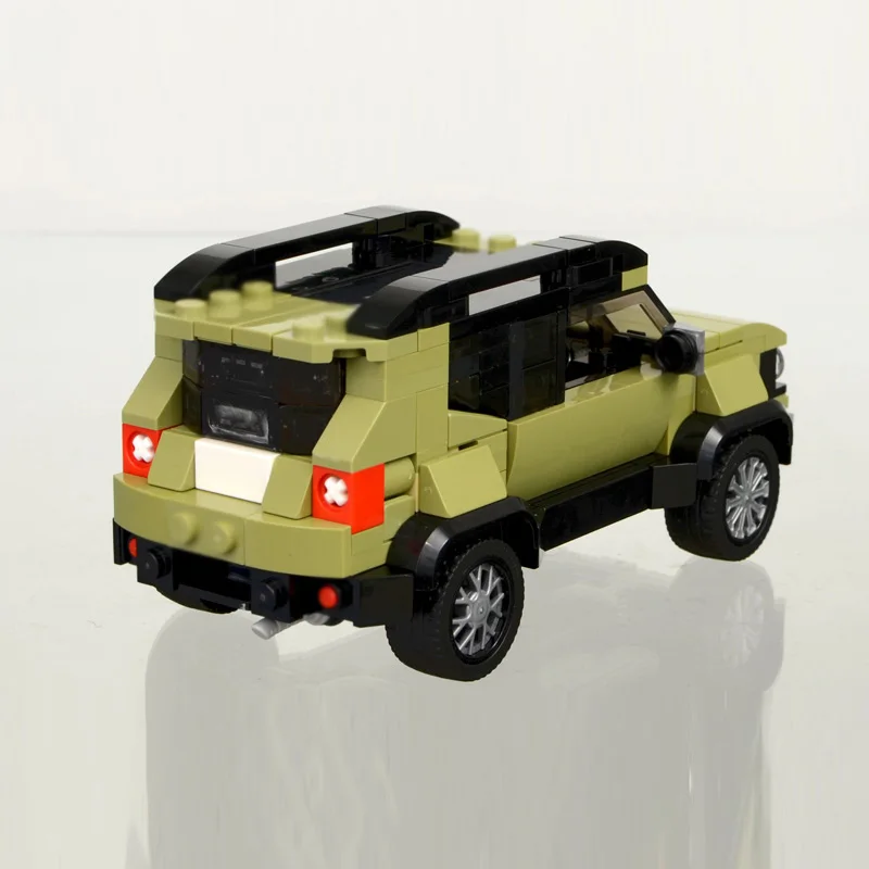 Модель скоростного гиперкара MOC, строительные кирпичи, Renegade, внедорожник, модульная технология, подарки, праздник, сборка, детские игрушки, костюм