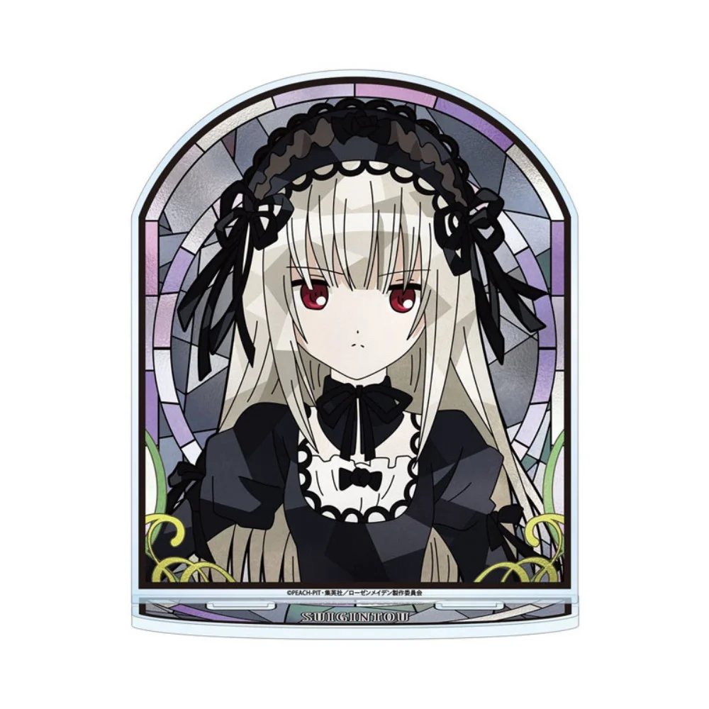 Rozen Maiden Acrylic Stand Hinaichigo Stained Glass Anime Figure Gothic Doll Model Desktop Decor Sign Plate Fans Gift keychain