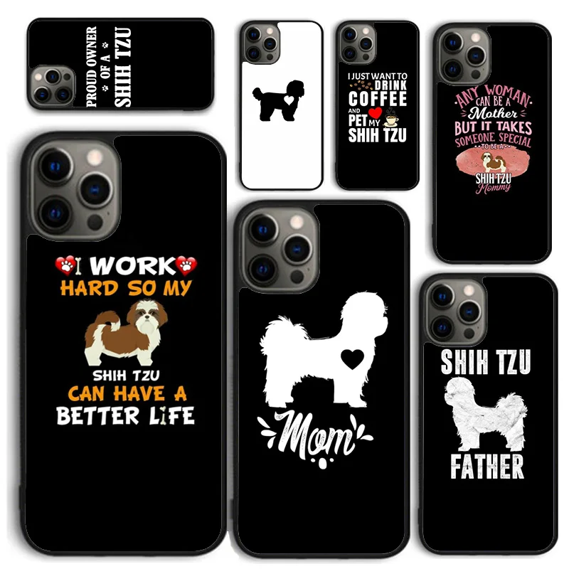 

Чехол для телефона «Я люблю Щеня Ши-тцу» для iPhone 17 Air 16 PRO MAX 15 14 PLUS 11 12 13 Back Cover Fundas Shell