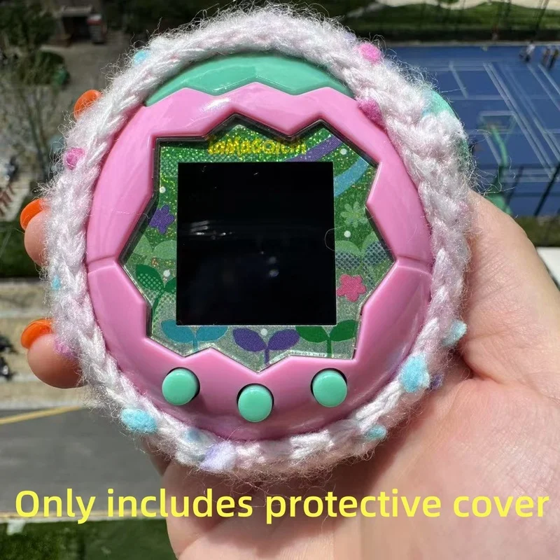 Hohe Qualität Kawaii Tamagotchi Paradise Schutzhülle Farbe Garn Abdeckung Paradise Zubehör Schützen Shell Dekoration Ornamente