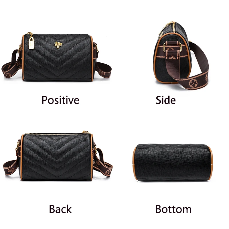 100% Genuine Cow leather Women Bags Crossbody Bags for Women Shoulder Bags Designe Tote High quality Messenger bag Sac a main