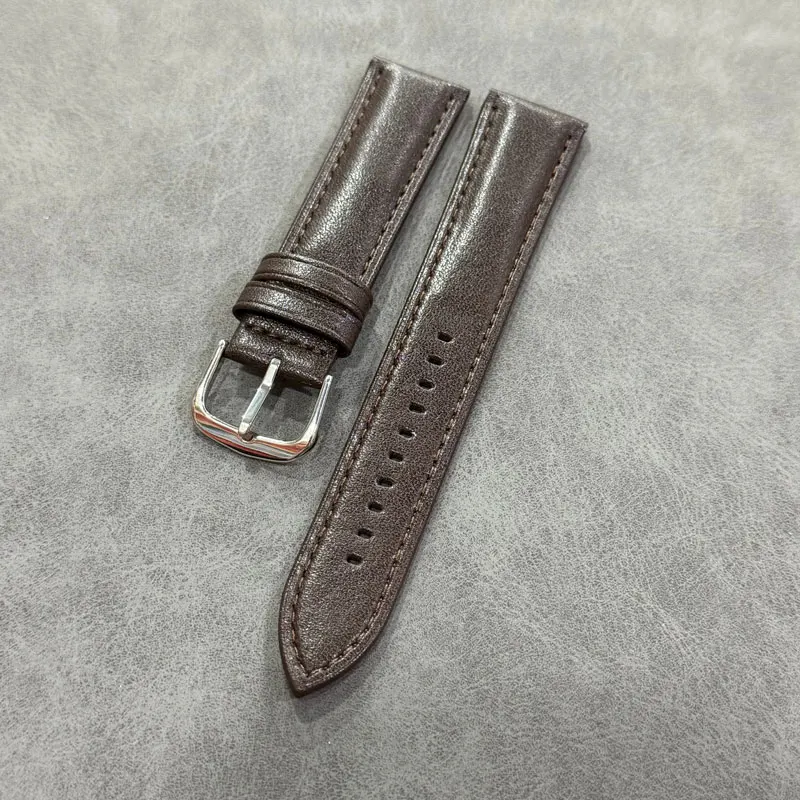 FUYIJIA جديد مخصص نابا جلد البقر الساعات 316L دبوس من الفولاذ المقاوم للصدأ مشبك حزام 12 مللي متر 14 مللي متر 16 مللي متر 18 مللي متر 20 مللي متر 22 مللي متر لينة معصمه