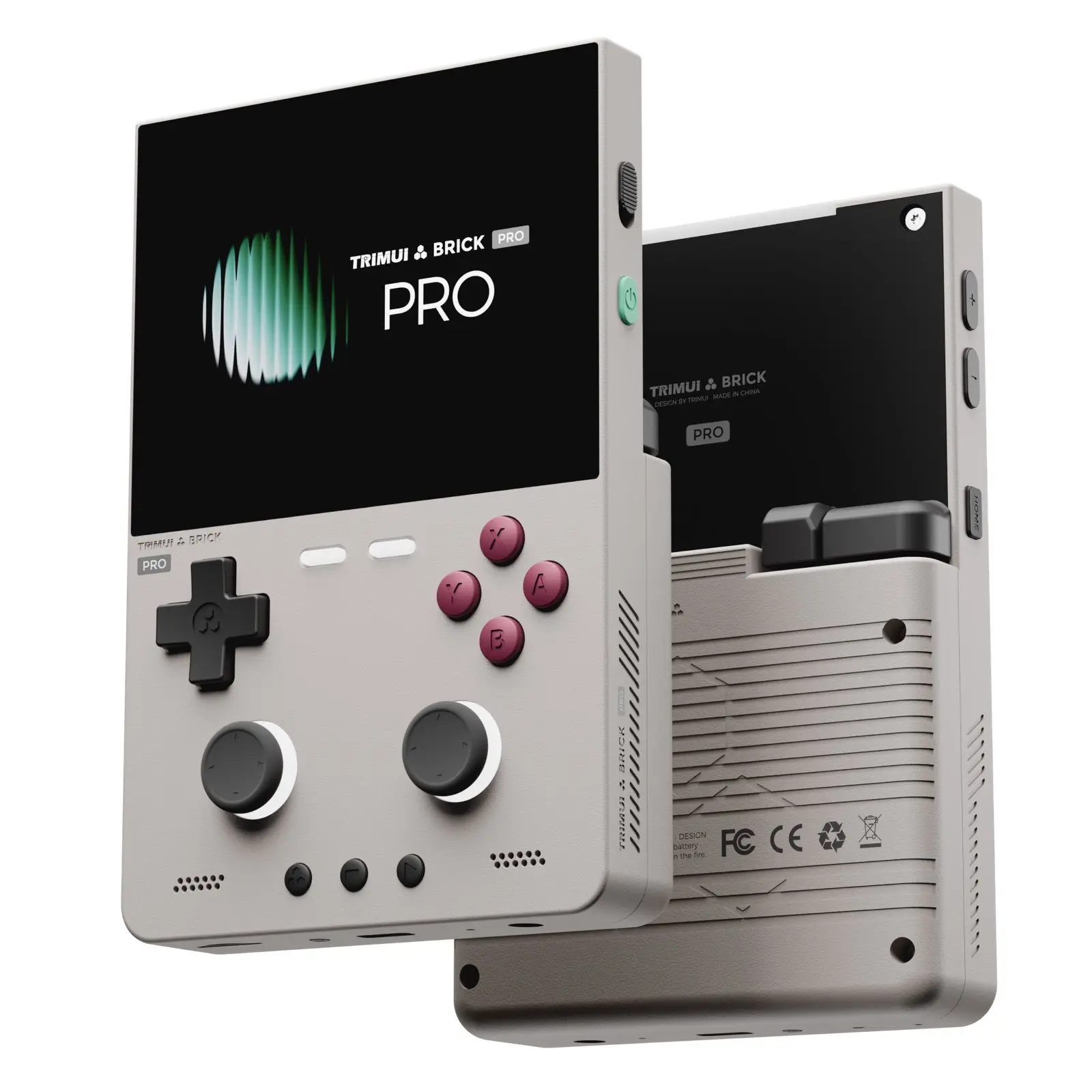 TrimUI Brick Pro Linux Open-Source Handheld-Konsole 3,95 Zoll Retro-Spielgerät Tragbarer Video-Geschenk für Gamer