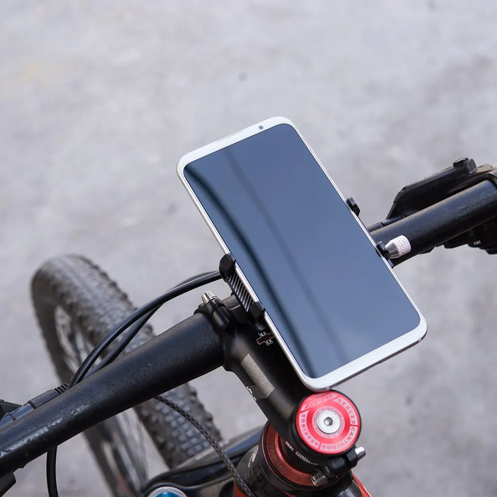 Uchwyt na telefon rowerowy ZTTO niezawodny uchwyt uniwersalny MTB komórkowy GPS metalowy uchwyt motocyklowy na rowerze szosowym Moto kierownica M365