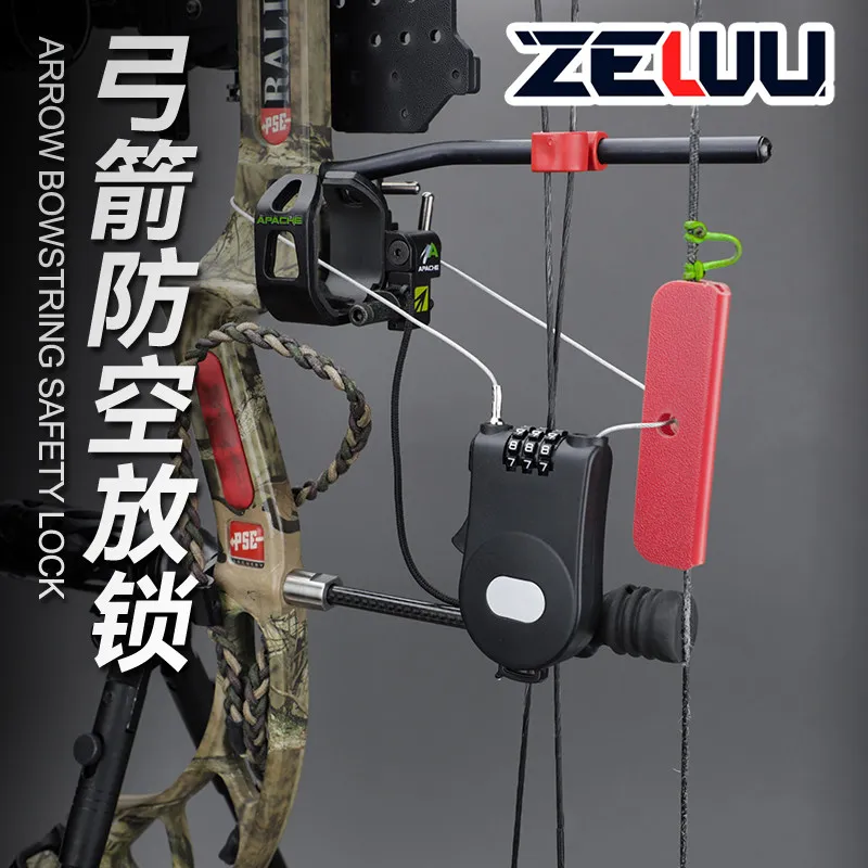 

Bow and Arrow Anti-aircraft Locking Composite Bowstring Protection Lock Warning To Prevent Accidental Injury Caution Notice