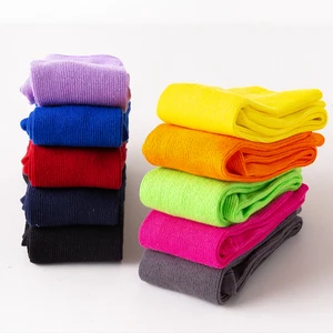 Kadınlar için çorap uzun pamuklu bluz, Korece, renk ve tatlı, büyük, mavi, Klein, turuncu, sarı, okul, kış, sıcak, neon, floresan, gotik gül 8 en çok satılan çorap, turuncu-no. 2