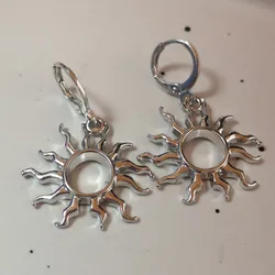 Korean Fashion Y2K Star Drop Earrings Hot Girl Harajuku sun Earring for Women Punk Jewelry