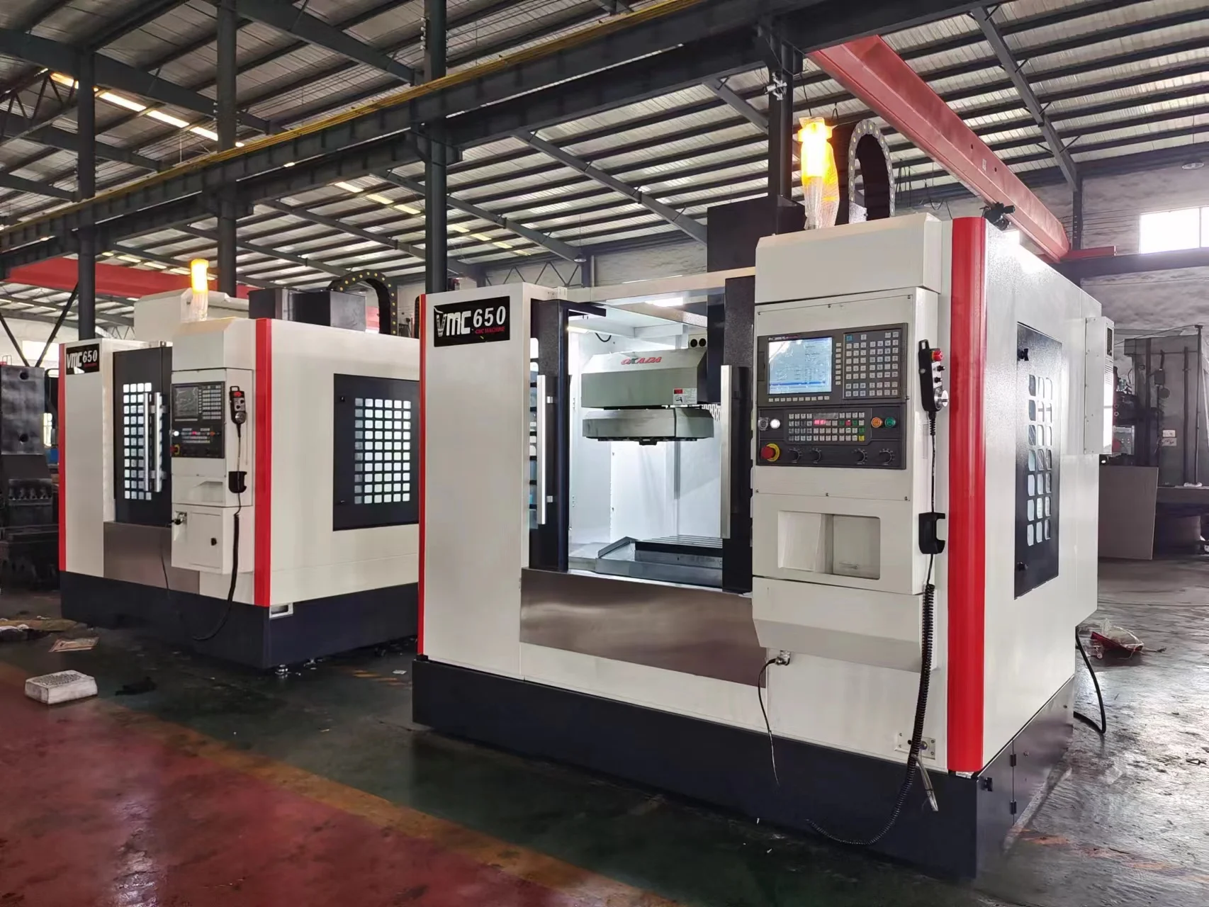 VMC650 Machining Center Machining Center With Rotary Table Cnc Milling Machine 5 Axis For Metal