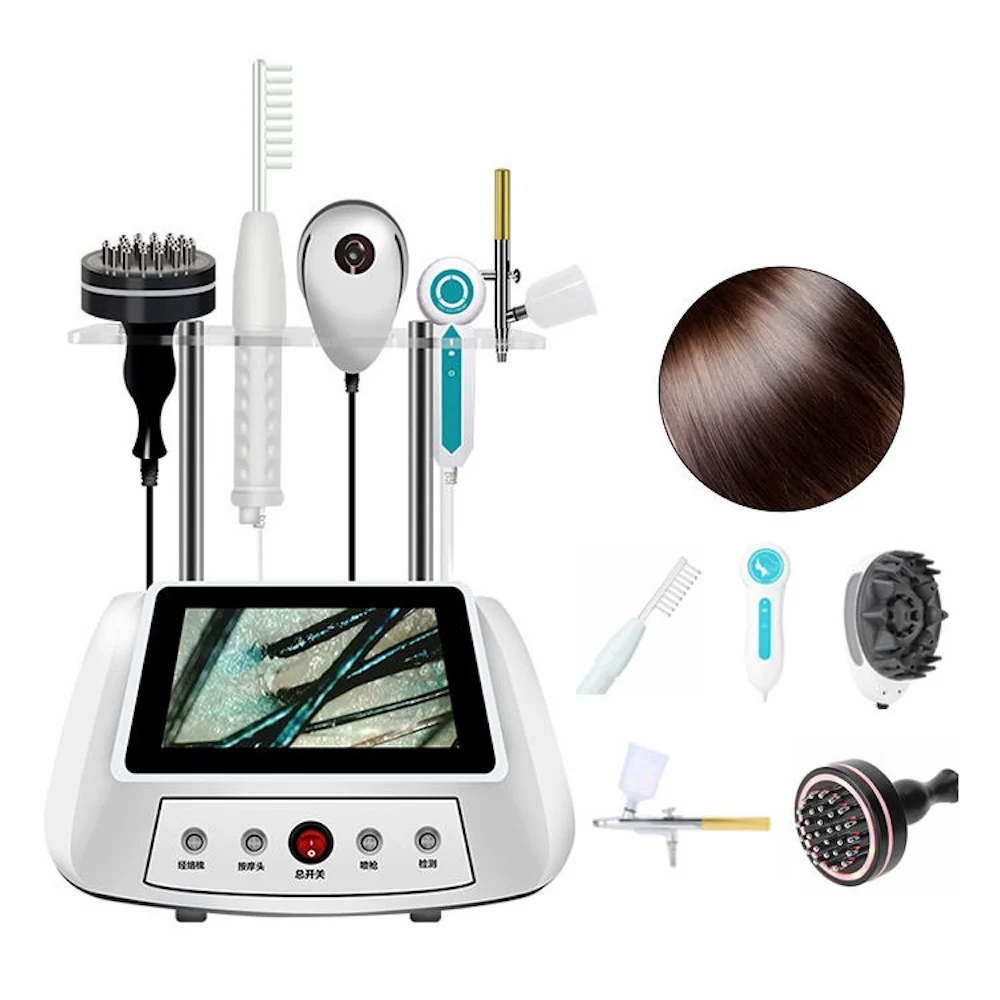 Salon Use Multifunction Scalp Checking Device Scalp Analysis Head Care Massage Machine