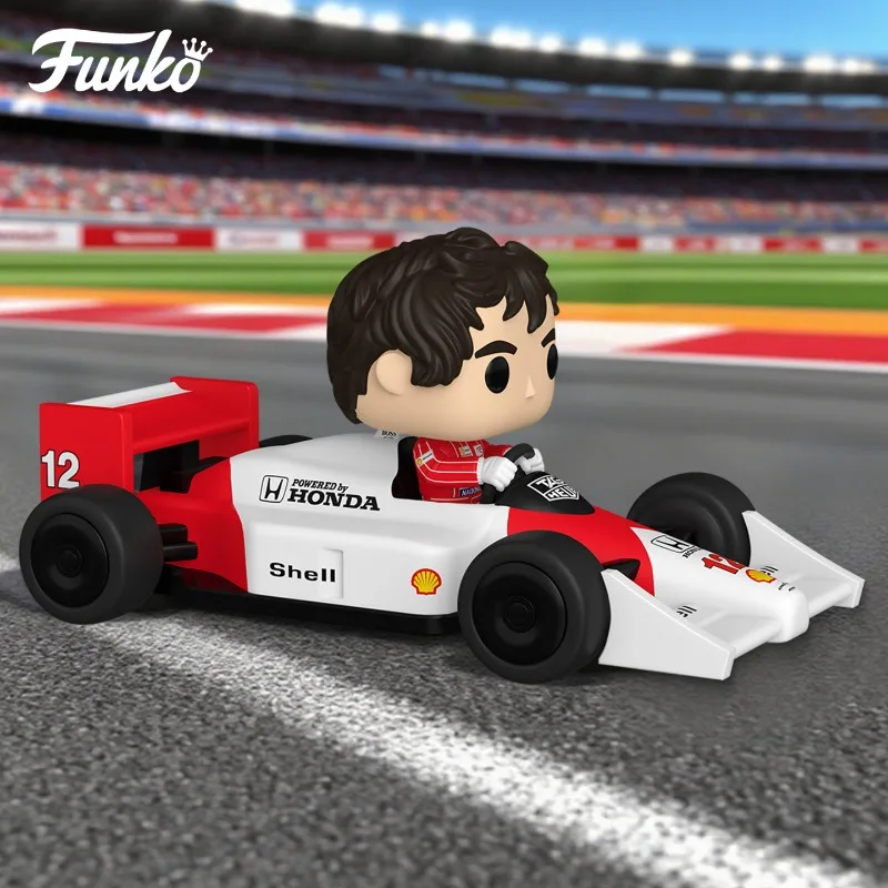 Funko Pop Original Racing Car F1 الفاخرة Vestapan سيارة ألعاب شخصيات الحركة للبنين بنات أطفال هدية تحصيل نموذج الحلي