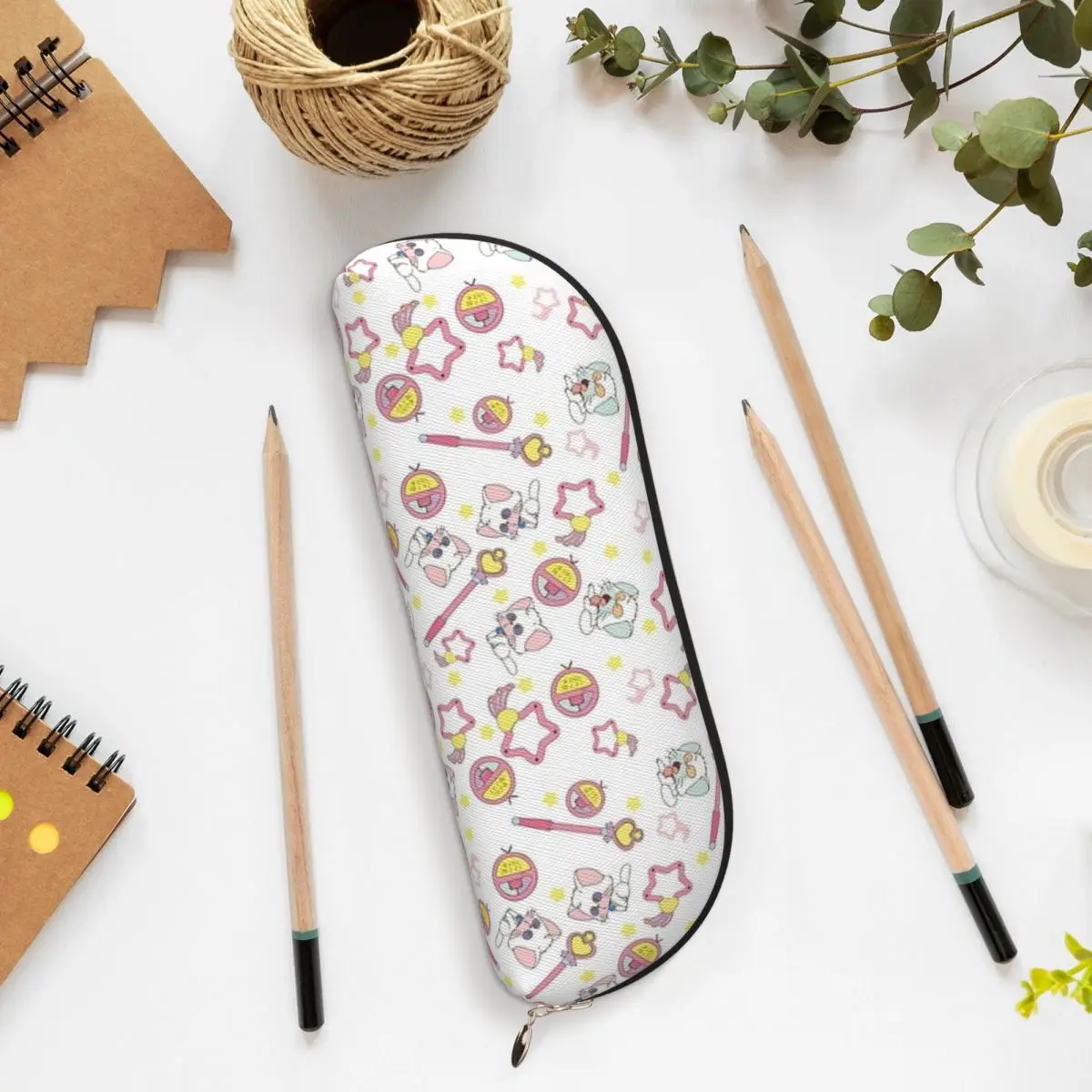 كريمي مامي - الملمس 02 مقلمة حامل القلم تخزين القرطاسية لوازم تخزين كبيرة صندوق القلم حقيبة أقلام رصاص لمدرسة الأطفال