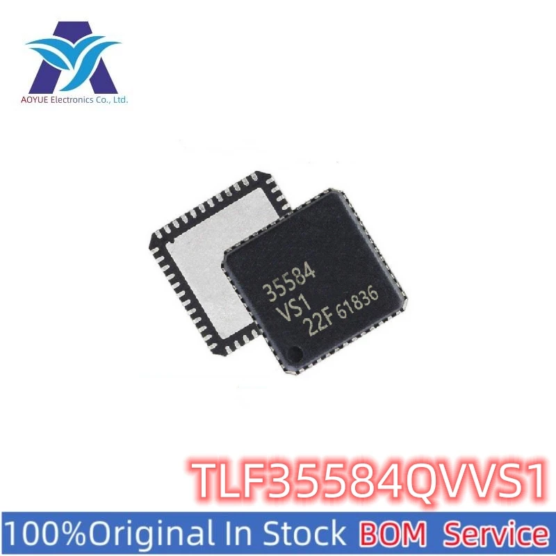 New Original Stock IC TLF35584QVVS1 TLF35584QVVS2 35584VS1 35584VS2 TLF35584 QFN-48 DC-DC power chip Series BOM Service Offer