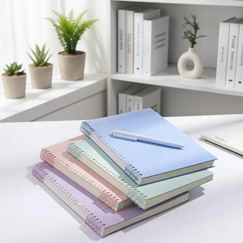 Morandi Color Loose-Leaf Notebook Set Loose-Leaf Notebook, Stationery For School, Meeting Notes, Birthday, And Study Gifts