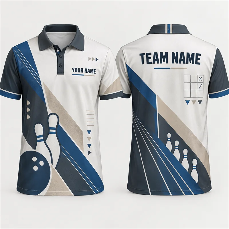 Custom Bowling Polo Shirt Pers - đánh giá và giá Short Sleeve Bowling Shirt Retro