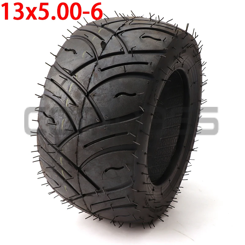 13x5.00-6 Inch Rubber Tread Tire For Folding Bike Scooters Quad Dirt  or Any Other Electric Mobility Scooter