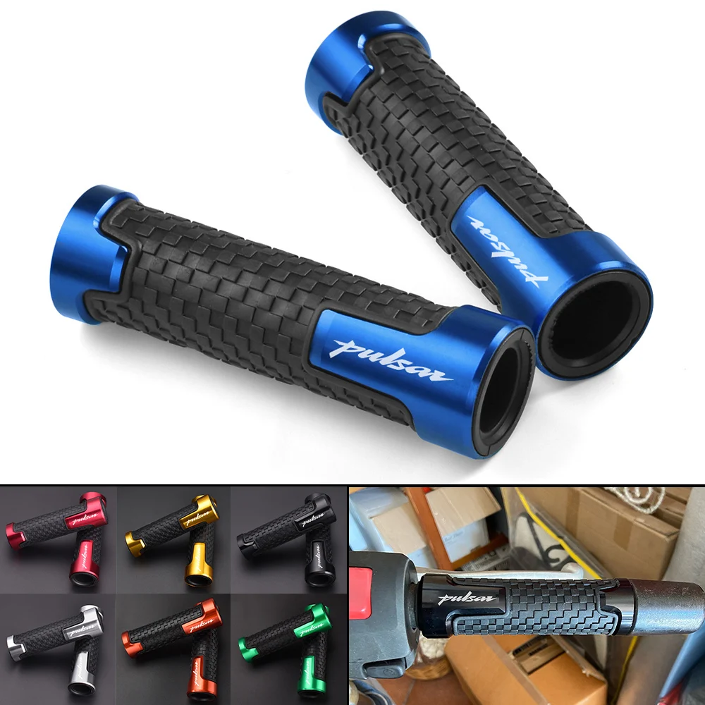 Para Bajaj Pulsar 200 NS/200 RS/200 AS 200RS 200NS 180 150 N250 accesorios de motocicleta empuñaduras manillar antideslizante