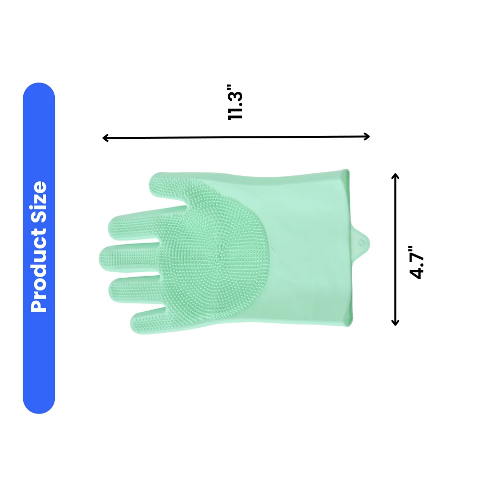 32PCS/Carton Pet Grooming Gloves Silicone Bath Massage Brush for Cats Dogs Hair Removal Cleaning 4 Colors Mixed view 3