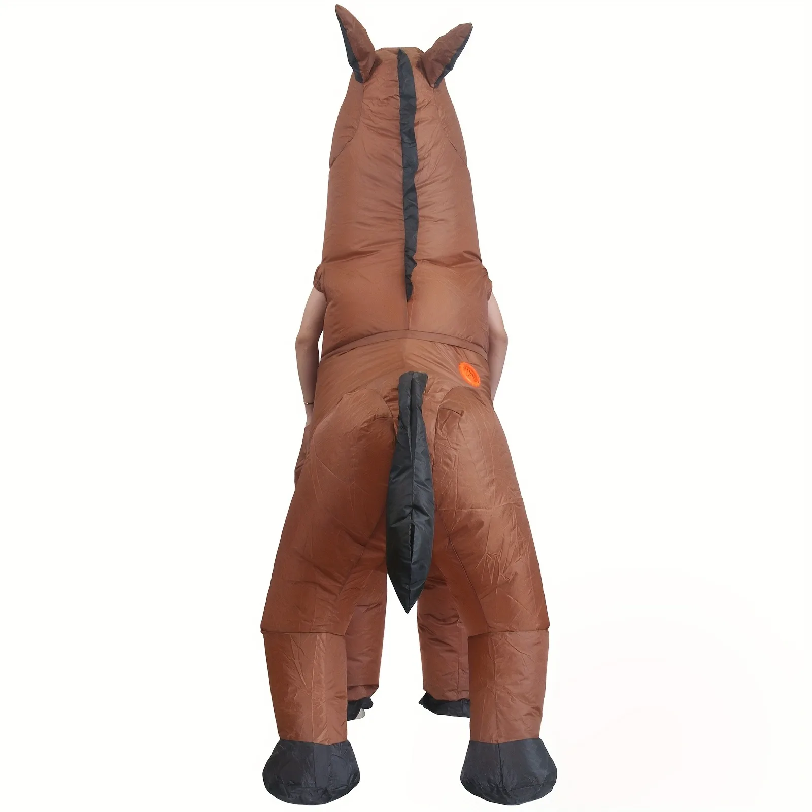 زي الهالوين القابل للنفخ على شكل حصان لمرحلة أداء الحفلات، بدلة حصان نشطة قابلة للنفخ للمناسبات