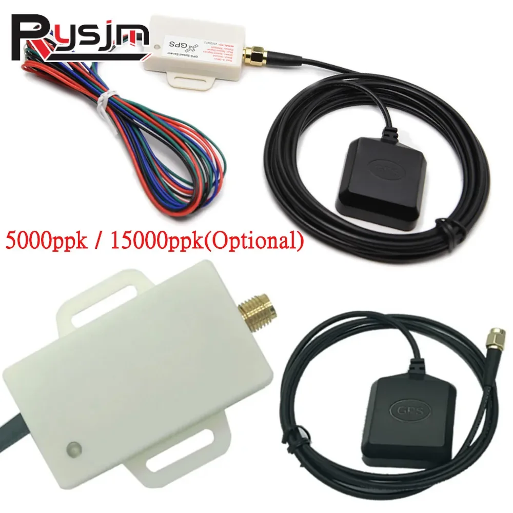 HD Mini Universal Speed Sensor Adapter GPS Speed Sender Odometer Compensation Speedometer Gauge Signal 5000ppk/15000ppk Pulse